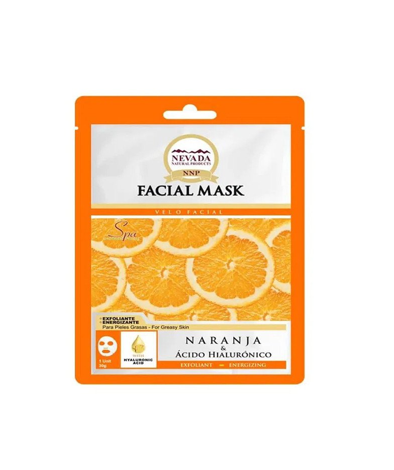 Mascarilla Facial Naranja