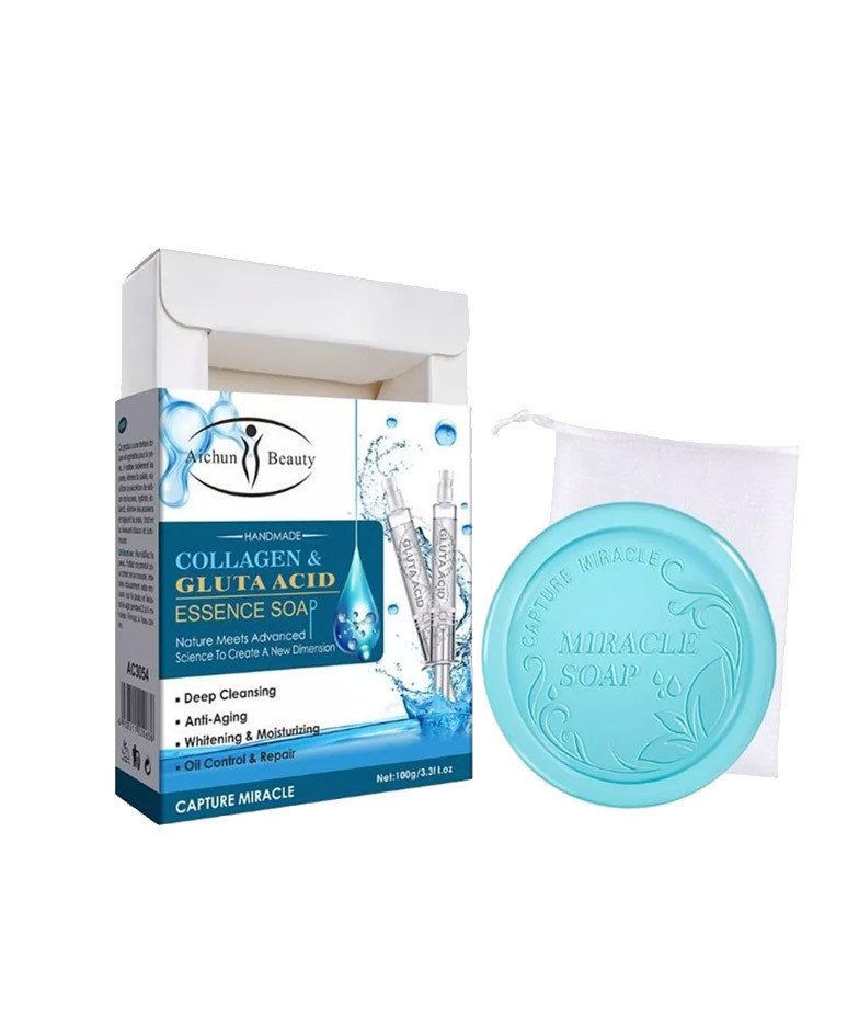 jabon Colageno y acido glutamico